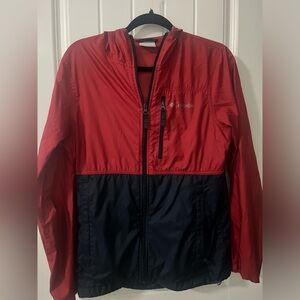 Columbia Mens rain jacket. Size Small.